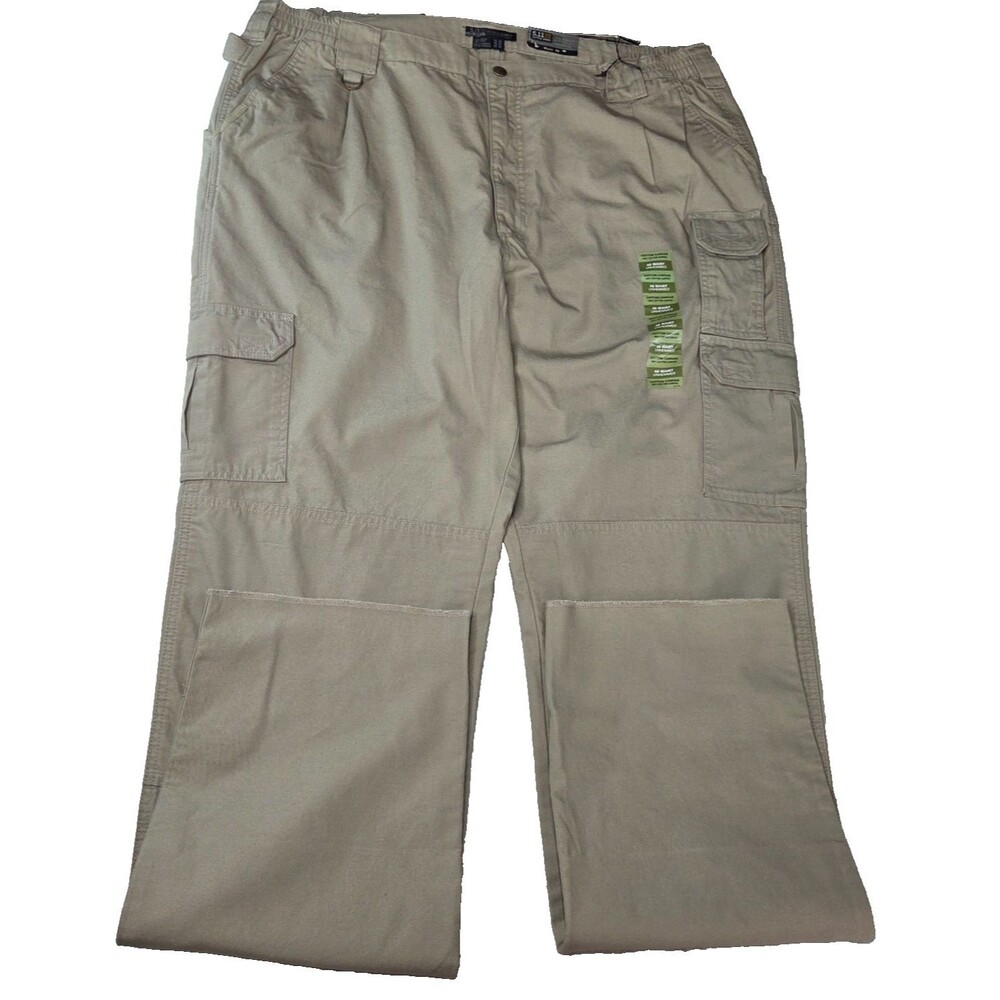 5.11 Tactical Taclite Pro 74273 Mens 46x32 Khaki Ripstop Cargo Duty Pants
